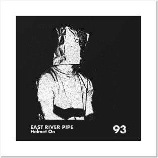 East River Pipe / Minimalist Graphic Artwork Design Posters and Art